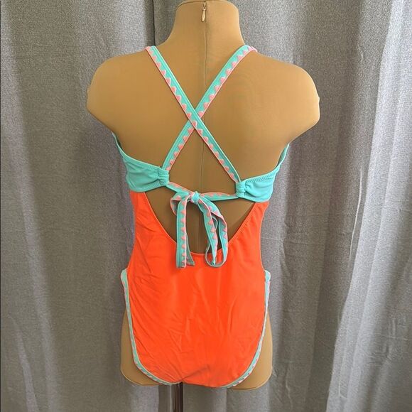 POPVIL women’s Colorful One Piece Swimsuit - Picture 6 of 9